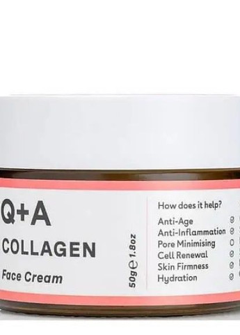 Крем для лица с коллагеном Collagen Face Cream 50g Q+A (272798631)