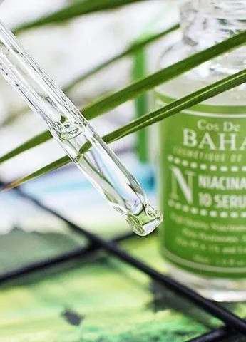 Противовоспалительная сыворотка для жирной кожи Niacinamide 10 Serum Cos De Baha (272798652)