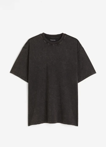 Чорна футболка H&M