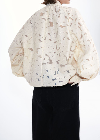 Світло-бежева демісезонна блузка H&M