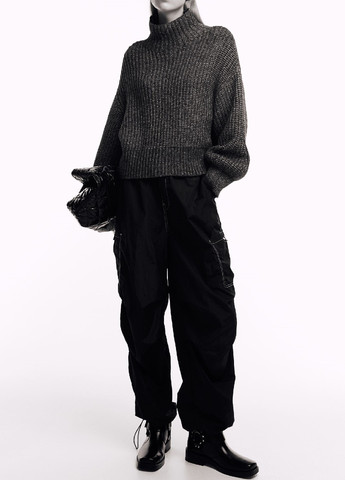 Темно-серый демисезонный свитер H&M