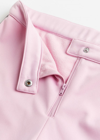 Розовые спортивные зимние брюки H&M