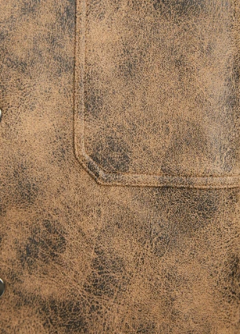 Коричневая демисезонная куртка Bershka