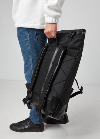 Черный рюкзак Роллтоп lassic городской для путешествий ToBeYou rolltop c (273423707)
