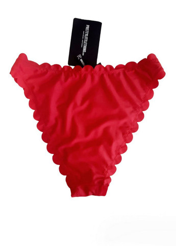 Бордовые купальные плавки PrettyLittleThing