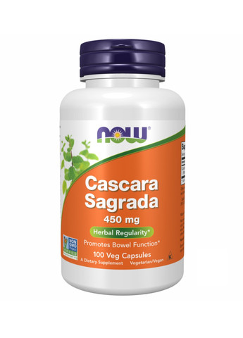 Каскаро Cascara Sagrada 450 mg - 100 vcaps Now Foods (272820691)