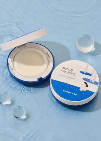 Round Lab Солнцезащитный кушон с березовым соком Birch Juice Moisturizing Sun Cushion 15 g — Крем, (273041868)