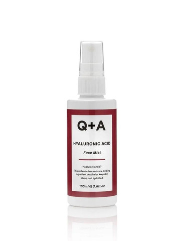Спрей для обличчя з гіалуроновою кислотою Hyaluronic Acid Face Mist 100ml Q+A (273041886)