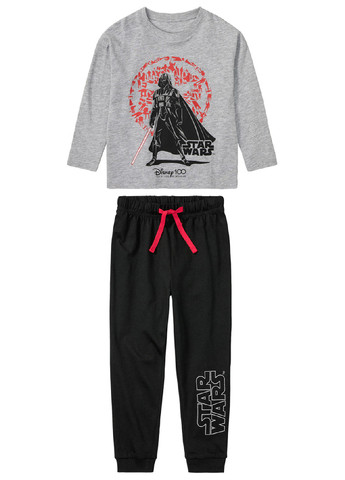 Комбинированная всесезон пижама (лонгслив, брюки) лонгслив + брюки Star Wars