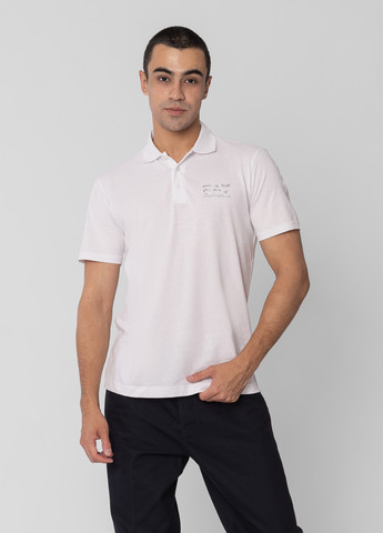 Белая футболка-поло ea7 (armani) для мужчин Emporio Armani
