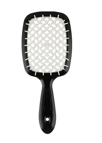 Расческа для волос Superbrush черный с белым Janeke (273041850)