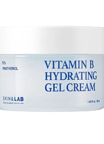 Зволожуючий крем-гель пантенолом Vitamin B Hydrating Gel Cream 50 ml SKIN&LAB (273256372)