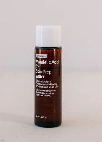 Тонер с миндальной кислотой Mandelic Acid 5% Skin Prep Water 30 мл By Wishtrend (273256389)