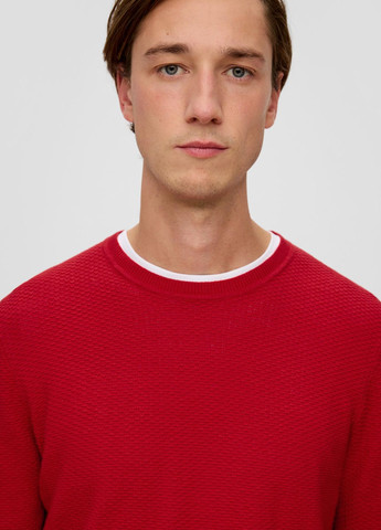 Червоний демісезонний светр S.Oliver