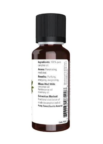 Камфорна олія Camphor Oil - 30ml (1fl.oz) Now Foods (273182962)