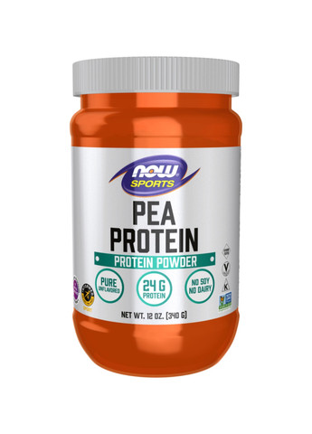 Протеин Pea Protein - 340g Unflavored Now Foods (273182813)
