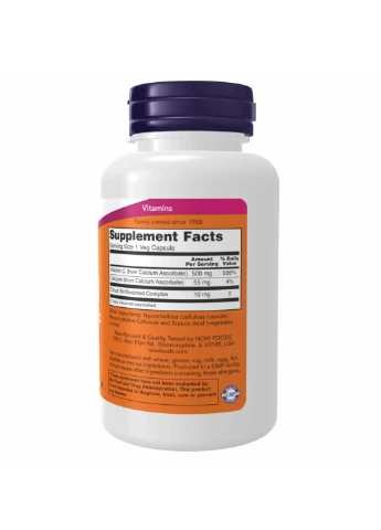 Вітамін C C-500 Ascorbate - 250 vcaps Now Foods (273182985)