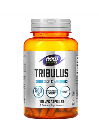 Трибулус Tribulus 500mg 45% - 100 vcaps Now Foods (273182814)