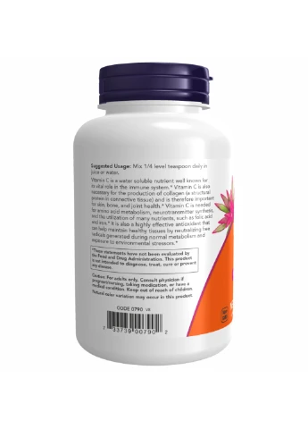 Вітамін C Vitamin C Powder - 227g (8oz) Now Foods (273182890)