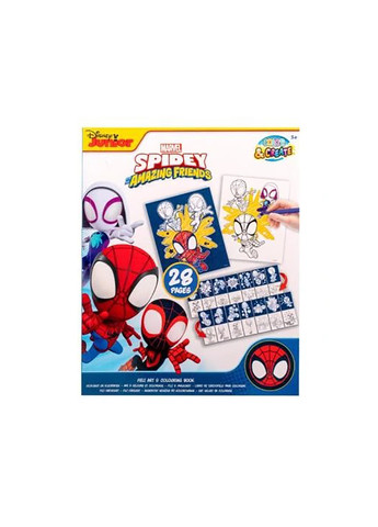 Раскраска Disney Spider-Man SP23351 No Brand (273200862)