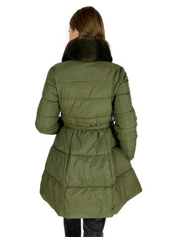 Оливковая (хаки) зимняя куртка Mtp