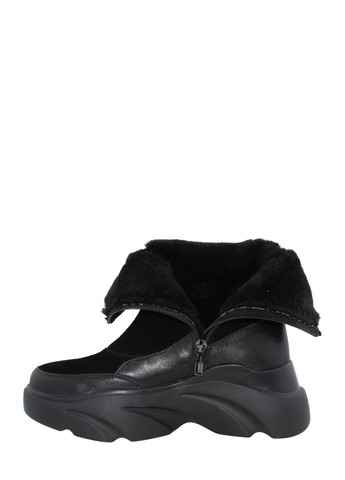 Зимние ботинки rsm-1156-11 черный Sothby's из натуральной замши