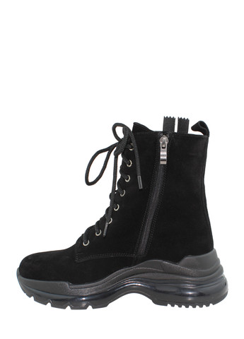 Зимние ботинки rsm-1158-11 черный Sothby's из натуральной замши