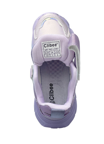 Фиолетовые всесезонные кроссовки Clibee