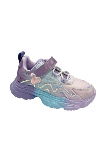 Фіолетові всесезонні кросівки Clibee