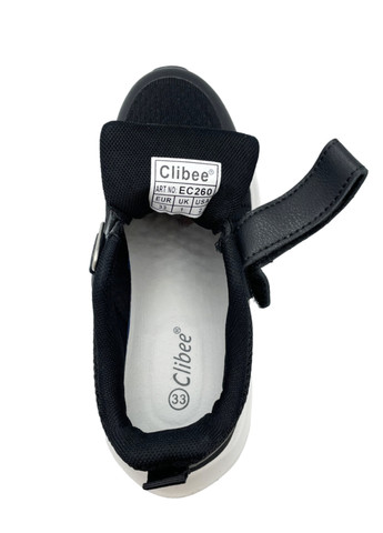 Черные всесезонные кроссовки Clibee