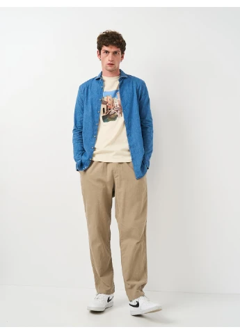 Бежева футболка H&M