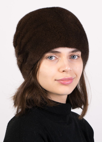 Зимняя женская норковая шапка кубанка Меховой Стиль конверт (274063777)