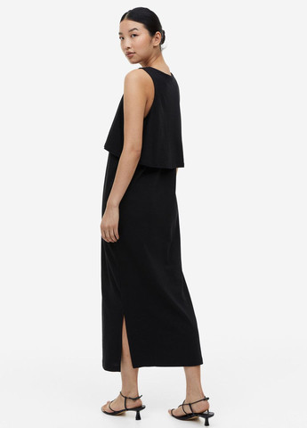 Чорна повсякденний сукня для вагітних H&M однотонна