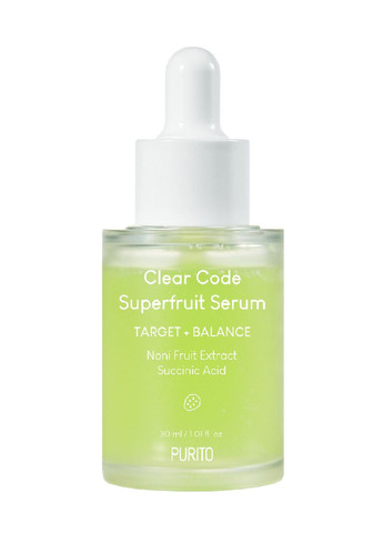 Балансирующая сыворотка для проблемной кожи Clear Code Superfruit Serum 30 ml PURITO (274275302)