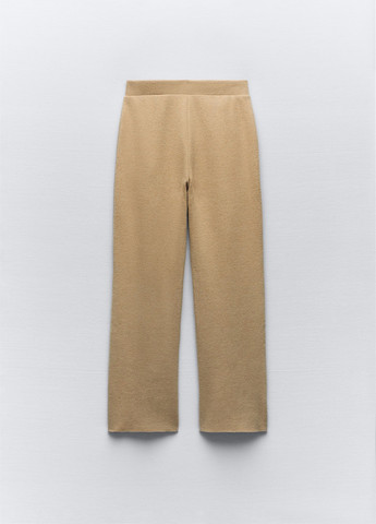 Бежевые повседневный демисезонные брюки Zara