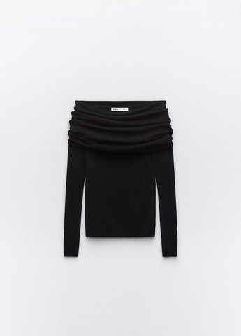 Чорний демісезонний светр Zara