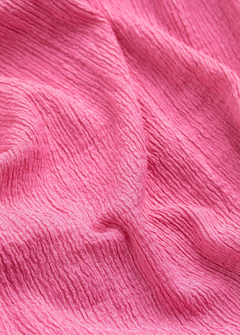 Рожева повсякденний сукня H&M однотонна