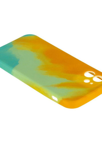 Чехол Figura with Frame для iPhone 12 Оранжево-голубой OtterBox (274074460)