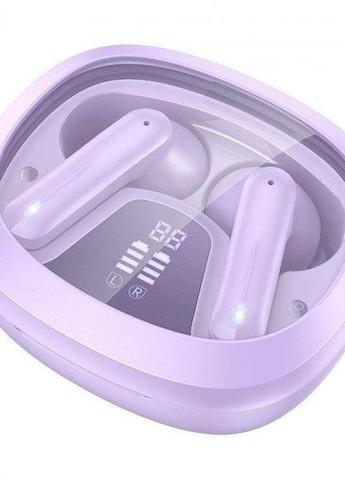 Беспроводные Bluetooth наушники EQ6 TWS Фиолетовые Hoco (274236360)