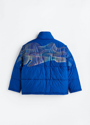 Синя зимня куртка H&M