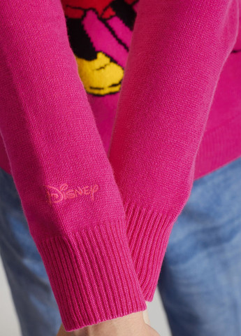 Розовый демисезонный свитер MC2 Saint Barth