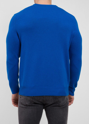 Синий демисезонный свитер MC2 Saint Barth