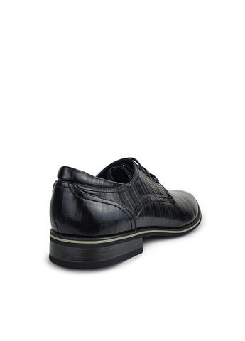 Черные повседневные туфли мужские классические весна осень черные искусственная кожа,flymo,fbj886-68чернкт,39 Fashion
