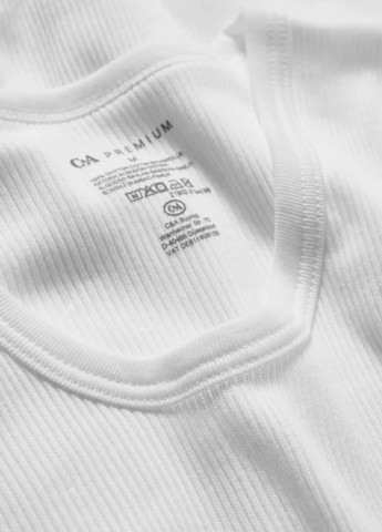Біла комплект футболок (2шт) C&A