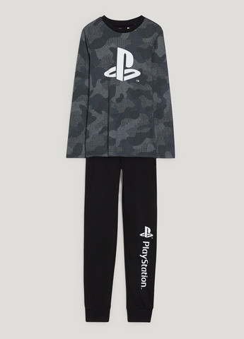 Комбинированная всесезон пижама playstation (лонгслив, штаны) C&A