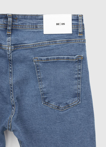 Синие демисезонные джинсы slim fit Demos