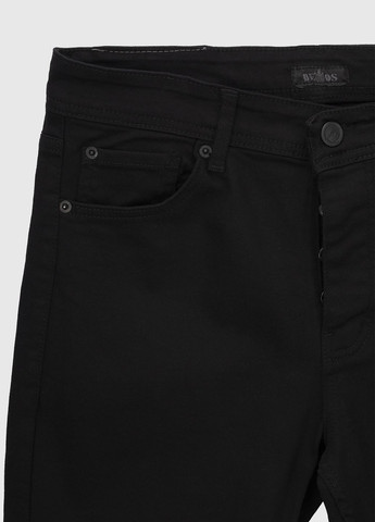 Черные демисезонные джинсы slim fit Demos