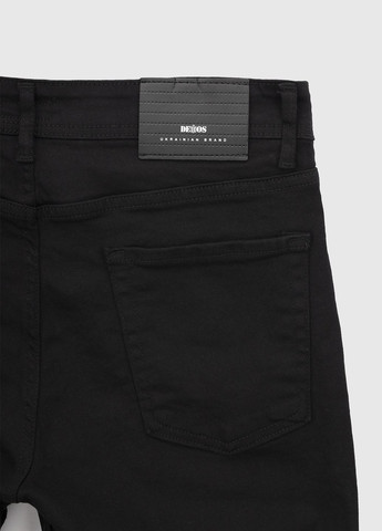 Черные демисезонные джинсы slim fit Demos