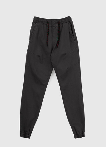 Темно-серые повседневный демисезонные брюки Black zi