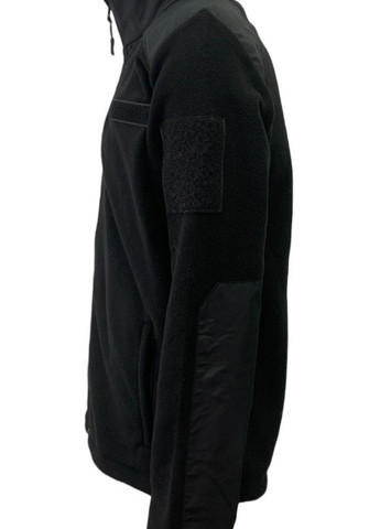 Кофта Tactic4Profi флис черная на молнии с планкой с вышивкой Орнамент размер 2XL (52) 4PROFI (274401698)